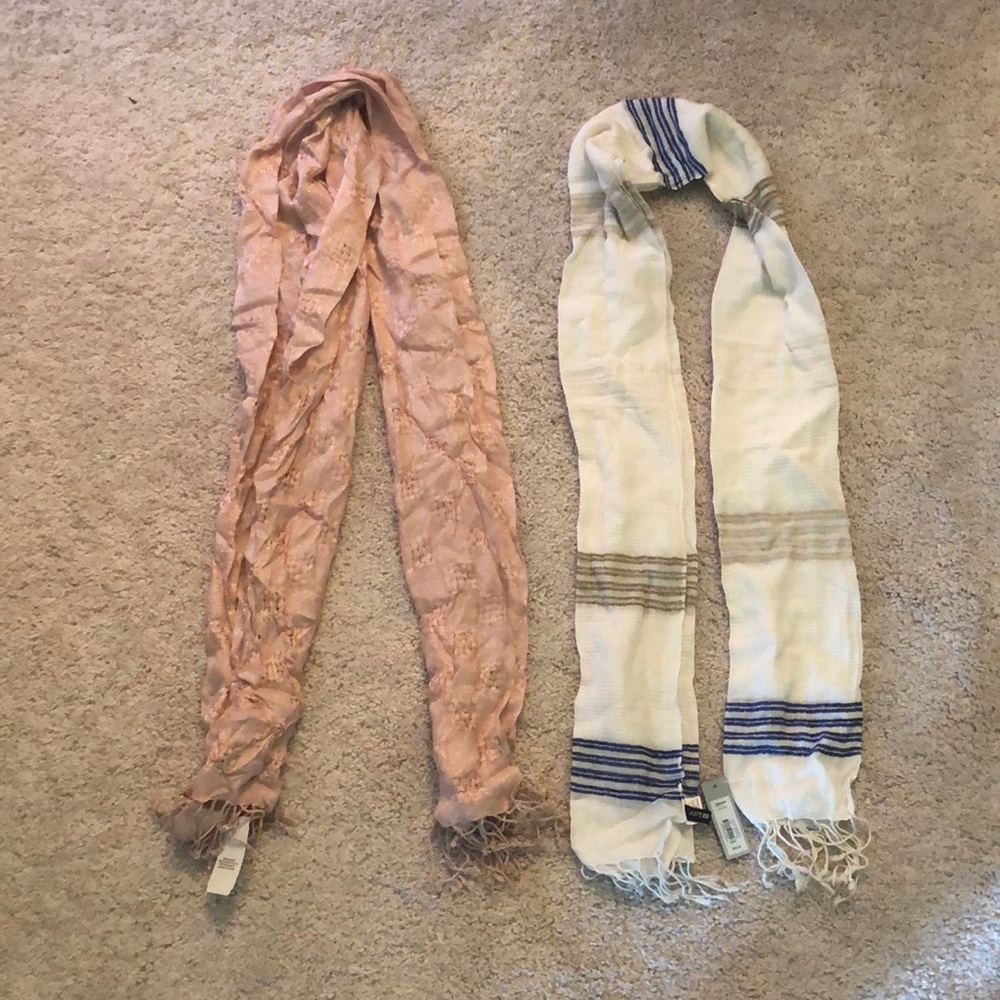 NWT 2 Scarves